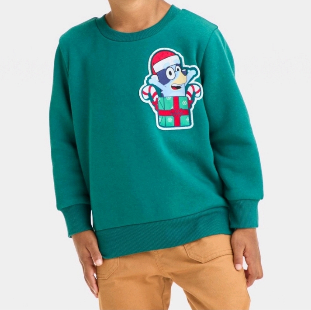 Bluey Christmas holiday sweatshirt